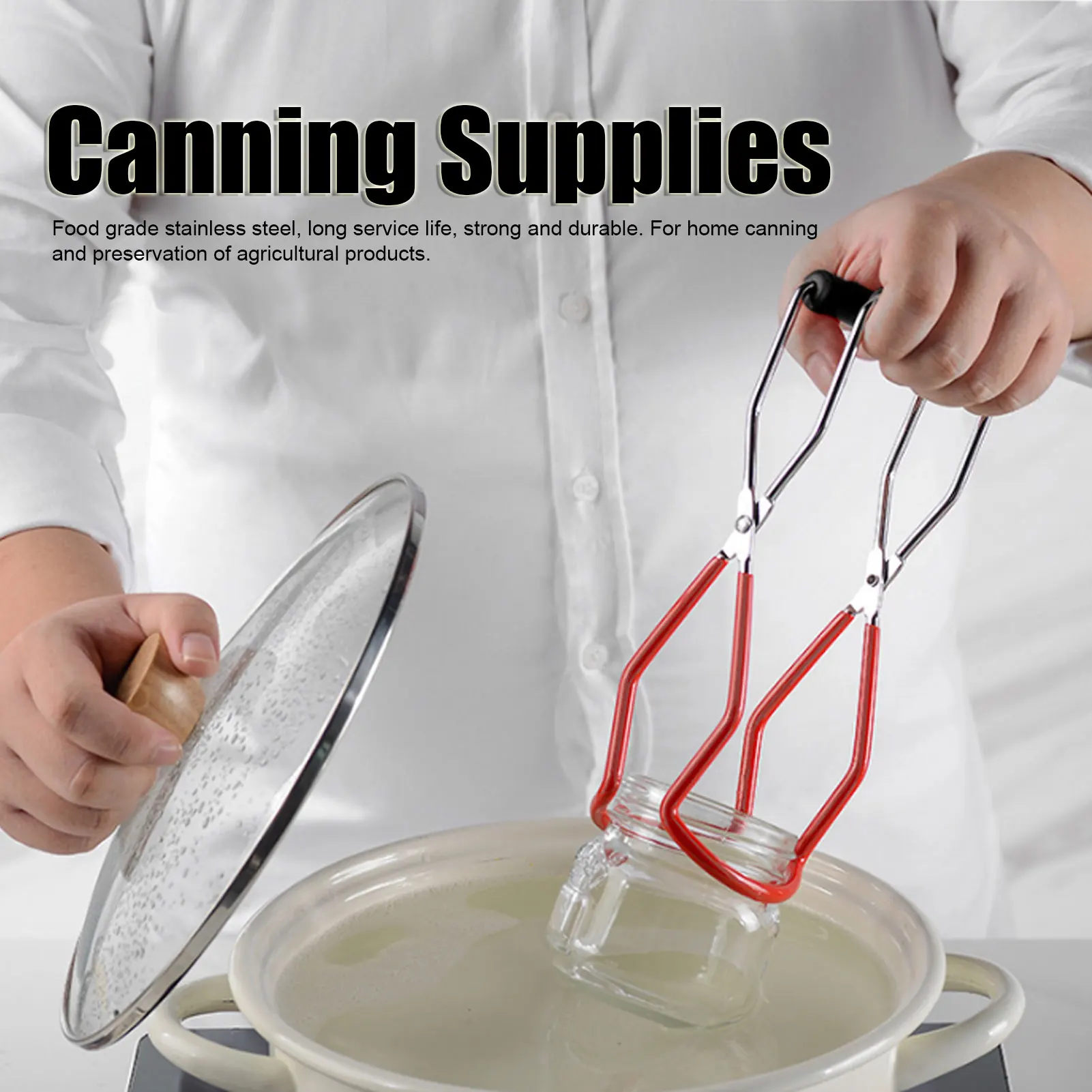 Каннинговые принадлежности, стартовый набор, Магнитный подъемник крышки из нержавеющей стали, пузырьковый Поппер, банка для консервирования, подъемник, щипцы для начинающих
Каннинговые принадлежности, стартовый набор, Магнитный подъемник крышки из нержавеющей стали, пузырьковый Поппер, банка для консервирования, подъемник, щипцы для начинающих