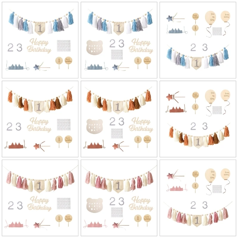 Набор украшений для дня рождения, фон для фото на первый день рождения, бусины, кисточки, гирлянды, настенный декор для торжеств
Набор украшений для дня рождения, фон для фото на первый день рождения, бусины, кисточки, гирлянды, настенный декор для торжеств