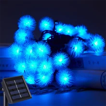 30-200leds Christmas Outdoor Solar Fairy Lights String 22-5m Waterproof Furry Snowball Garland Lamp for New Year Wedding Decor
30-200leds Christmas Outdoor Solar Fairy Lights String 22-5m Waterproof Furry Snowball Garland Lamp for New Year Wedding Decor