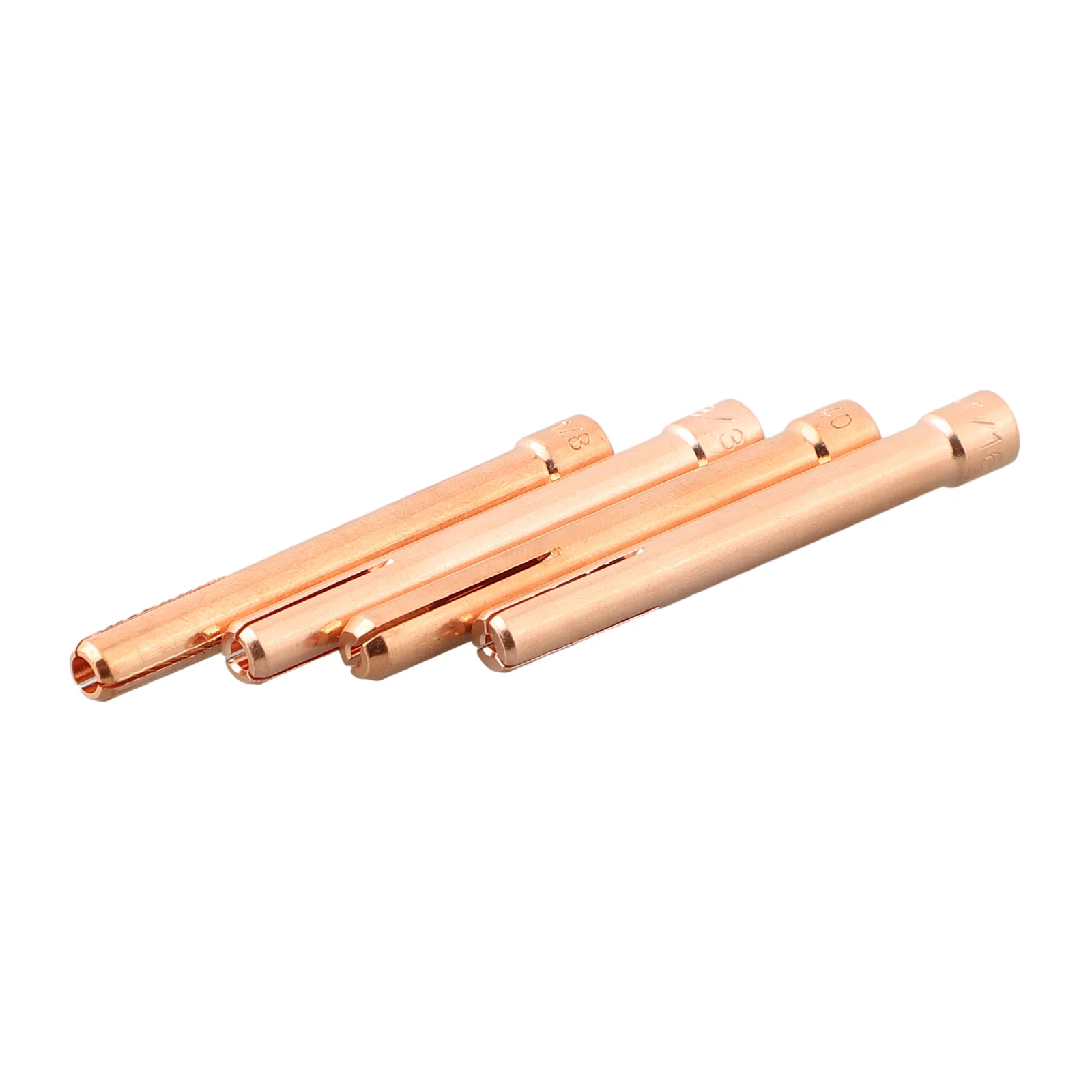 4pcs TIG Welding Torch Collet 10N22 10N23 10N24 10N25 Fit For WP17 18 26 Soldering Welding Equipment Manufacturing Industrial
4pcs TIG Welding Torch Collet 10N22 10N23 10N24 10N25 Fit For WP17 18 26 Soldering Welding Equipment Manufacturing Industrial