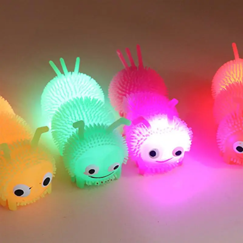 

Stretchy Fidget S Caterpillars Sensory Light Noodles String Colorful Play Unicorn Luminous Worm Fuzzy Up Balls Stress And