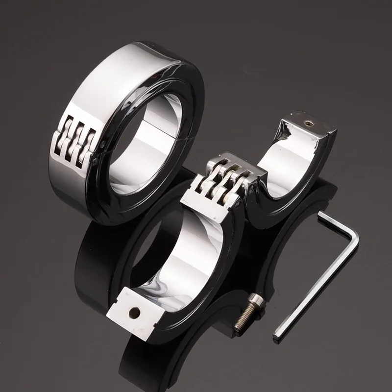 Three Layers Metal Cock Ring Metal Penis Stretcher Delay Time Testicles Enhance Erection Bondage Ejaculation Sex Toys For Men 18 Three Layers Metal Cock Ring Metal Penis Stretcher Delay Time Testicles Enhance Erection Bondage Ejaculation Sex Toys For Men 18