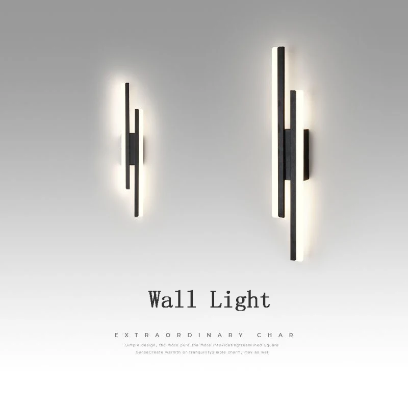 Nordic LED Wall Lamps for Corridor AC85-265V Wall Sconce Lighting Black Gold Indoor Acrylic Wall Lights for Bedroom Living Room
Nordic LED Wall Lamps for Corridor AC85-265V Wall Sconce Lighting Black Gold Indoor Acrylic Wall Lights for Bedroom Living Room