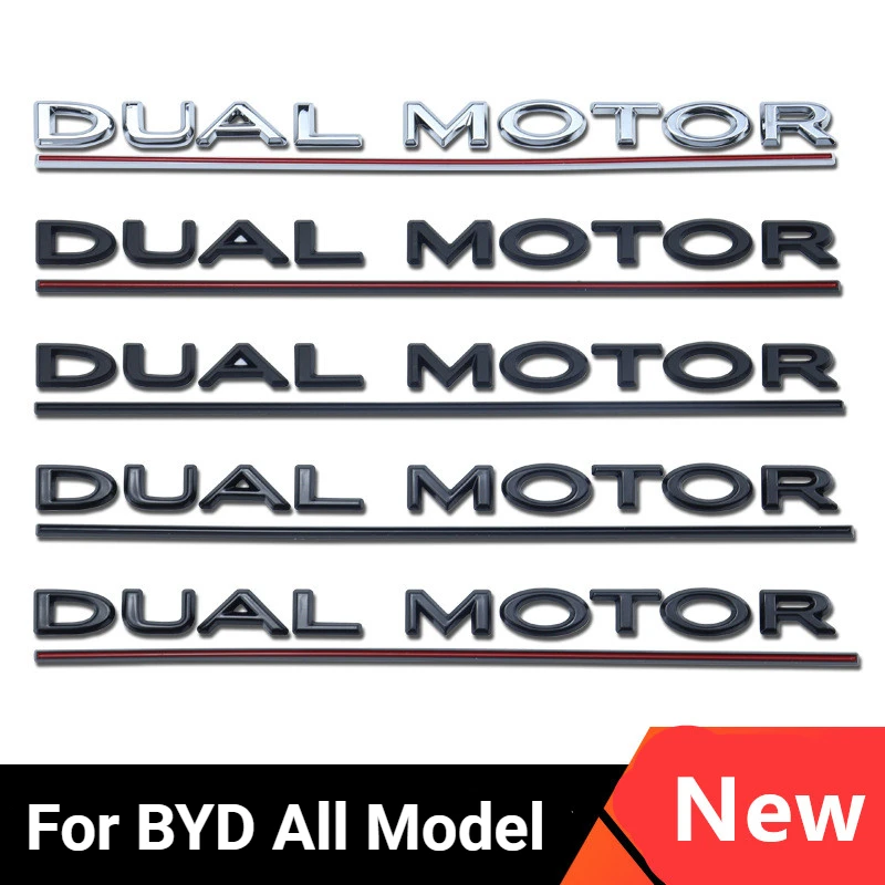 DUAL MOTOR 3D Underlined Letters Emblem for BYD ATTO3 TANG SONG HAN Car Styling High Performance Trunk Badge DIY Sports Trim
DUAL MOTOR 3D Underlined Letters Emblem for BYD ATTO3 TANG SONG HAN Car Styling High Performance Trunk Badge DIY Sports Trim