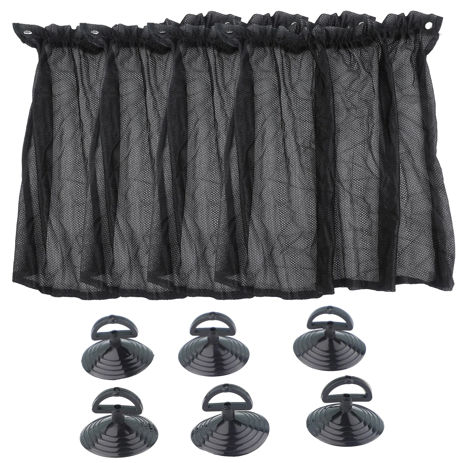 4pcs Car Side Window Side Curtain Folded Mesh Sun Shade Black Suction Cup 70*50cm Lightweight Car Decoration Accessories
4pcs Car Side Window Side Curtain Folded Mesh Sun Shade Black Suction Cup 70*50cm Lightweight Car Decoration Accessories