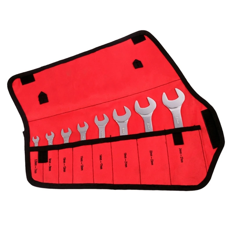 Набор двусторонних гаечных ключей, 8 шт. Незаменимый набор инструментов для механиков и энтузиастов DIY 
Набор двусторонних гаечных ключей, 8 шт. Незаменимый набор инструментов для механиков и энтузиастов DIY