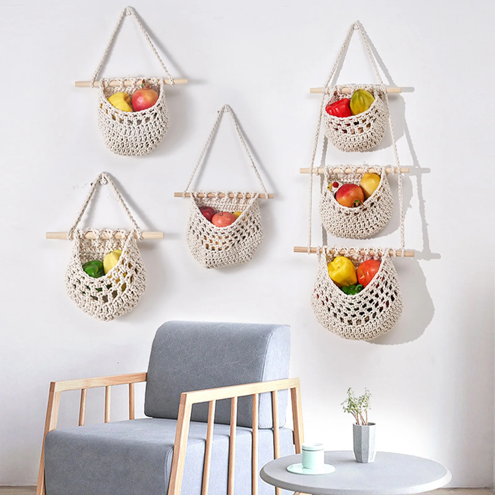 3 Tier Stylish Hanging Fruit Basket Great Space Saving Idea Perfect for Storing Fruits Keys Glasses Excellent Home Accessory
3 Tier Stylish Hanging Fruit Basket Great Space Saving Idea Perfect for Storing Fruits Keys Glasses Excellent Home Accessory