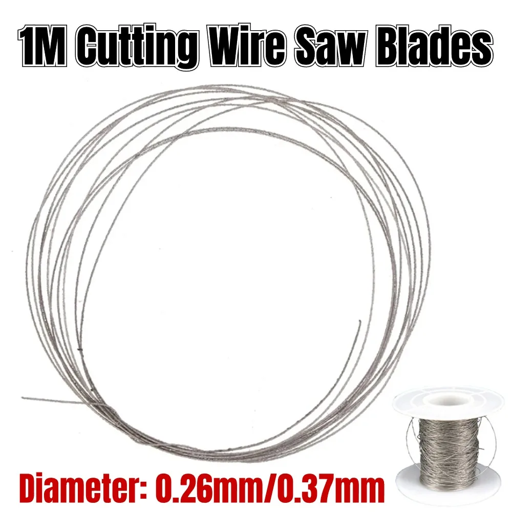 Superfine Diamond Cutting Wire 1m DIY Hand Tool For Jade Metal Marble Ceramic Stone Glass Wood Jewelry Wire Saw Cutter Supplies
Superfine Diamond Cutting Wire 1m DIY Hand Tool For Jade Metal Marble Ceramic Stone Glass Wood Jewelry Wire Saw Cutter Supplies