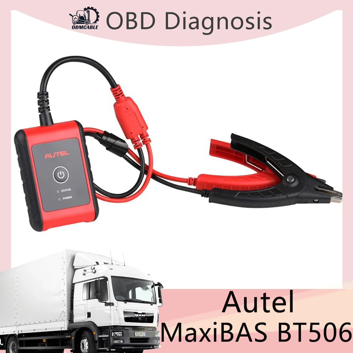 Autel MaxiBAS BT506 Bat-tery Tester Easy Use 6V 12V Battery System Detect Auto B-attery Analyzer Car Batt-ery Tool
Autel MaxiBAS BT506 Bat-tery Tester Easy Use 6V 12V Battery System Detect Auto B-attery Analyzer Car Batt-ery Tool