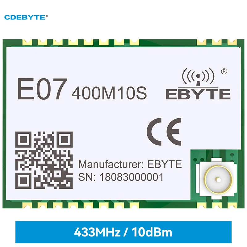 TI CC1101 беспроводной радиочастотный модуль 433 МГц, IPEX/Stamp антенна отверстия Φ большой диапазон 1,5 км SMD посылка SPI беспроводной модуль
TI CC1101 беспроводной радиочастотный модуль 433 МГц, IPEX/Stamp антенна отверстия Φ большой диапазон 1,5 км SMD посылка SPI беспроводной модуль