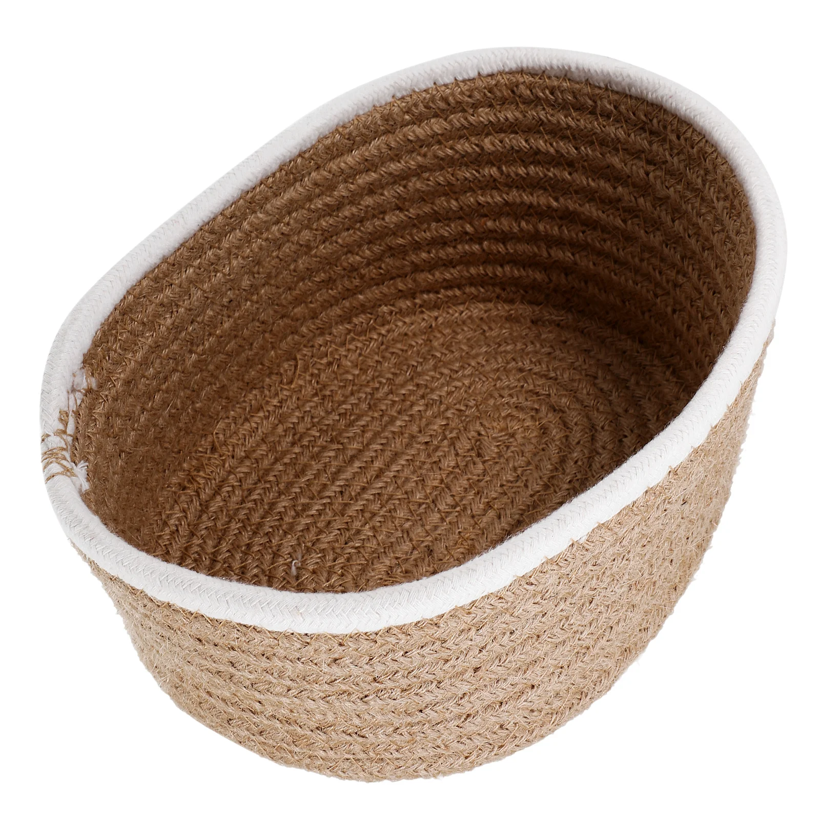 Woven Storage Basket Cotton Rope Makeup Baskets Small Desktop Organizer Home Accessory Sundries Sundry
Woven Storage Basket Cotton Rope Makeup Baskets Small Desktop Organizer Home Accessory Sundries Sundry