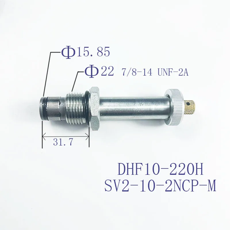 Thread Insertion Two Position Two-way DHF10-220H LSV10-2NCP-M Normally Closed with Manual Solenoid Valve
Thread Insertion Two Position Two-way DHF10-220H LSV10-2NCP-M Normally Closed with Manual Solenoid Valve