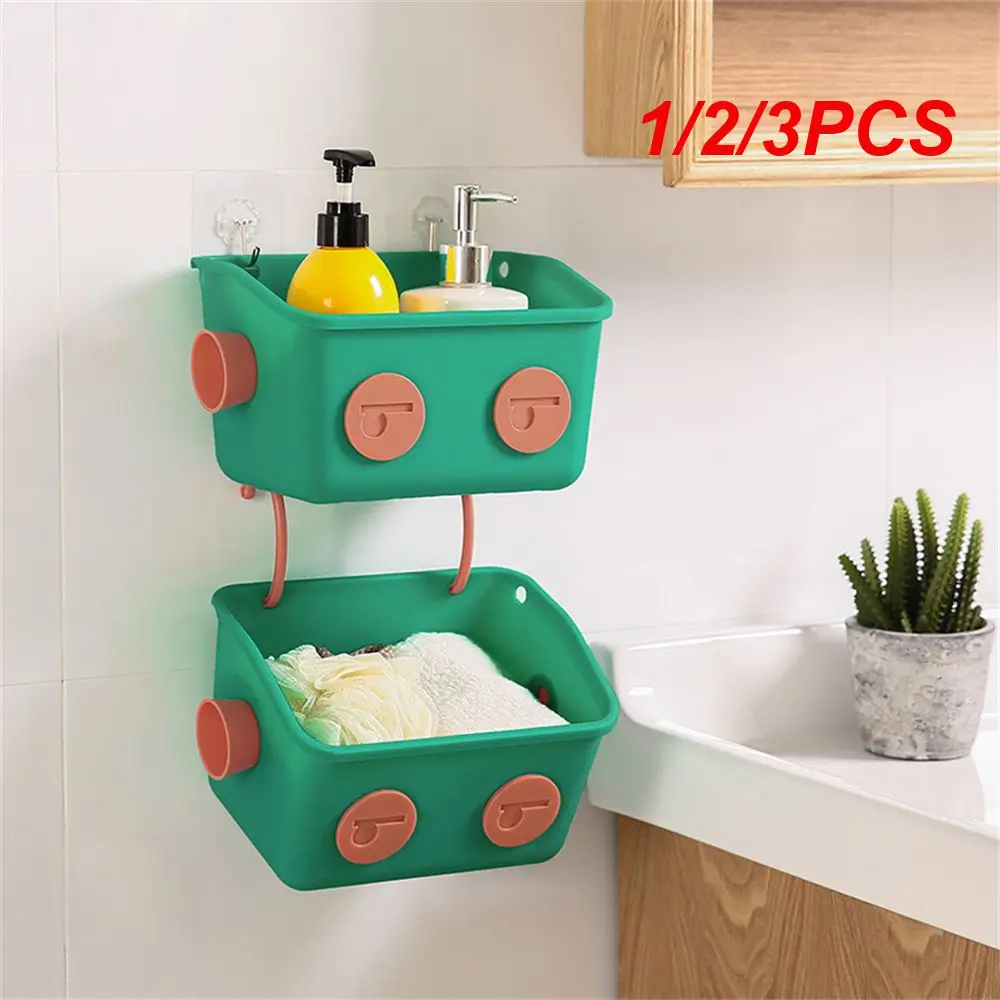 1/2/3PCS Hanging Basket Abs Quick Drainage Overlay Design Round And Without Burrs Punch-free Storage Box
1/2/3PCS Hanging Basket Abs Quick Drainage Overlay Design Round And Without Burrs Punch-free Storage Box