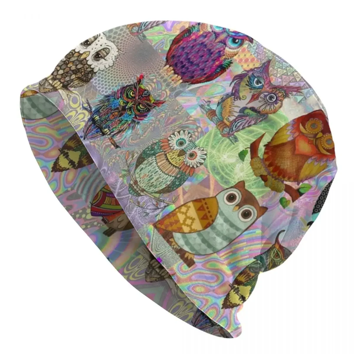 Psychedelic Owls Warm Knitted Cap Hip Hop Bonnet Hat Autumn Winter Outdoor Beanies Hats for Unisex Adult 
Psychedelic Owls Warm Knitted Cap Hip Hop Bonnet Hat Autumn Winter Outdoor Beanies Hats for Unisex Adult