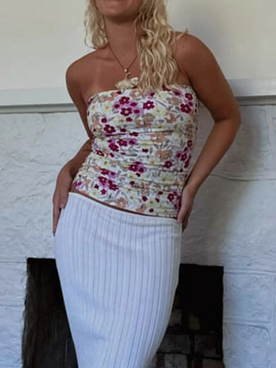 Women s Strapless Tube Top Summer Cute Sleeveless Slit Hem Ribbed Knit Bandeau Going Out Top Aesthetic Streetwear
Women s Strapless Tube Top Summer Cute Sleeveless Slit Hem Ribbed Knit Bandeau Going Out Top Aesthetic Streetwear