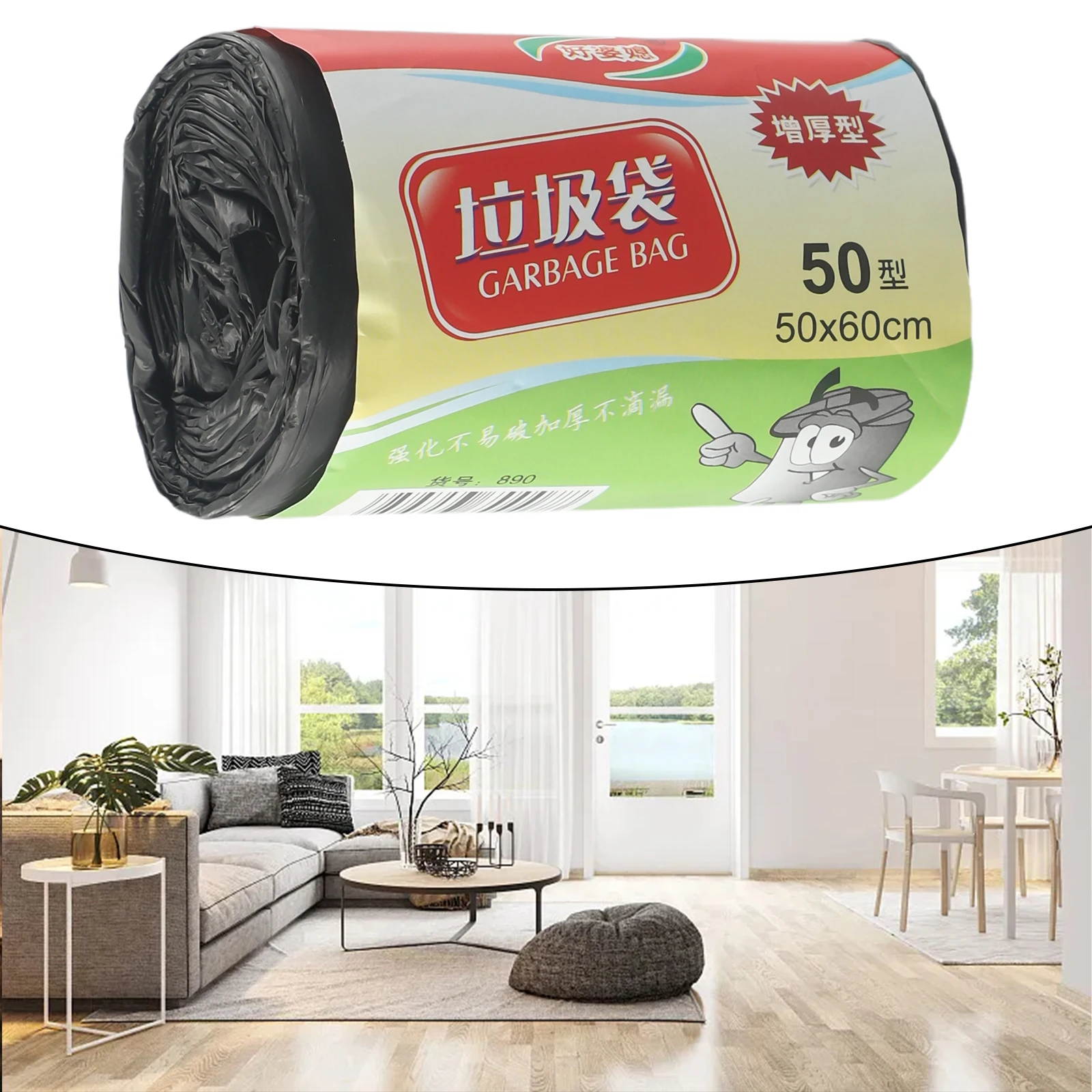 Trash Bag Garbage Bag Load-bearing PE Material PP Point-breaking Replacement Set Thick 40g 50X60CM High-quality
Trash Bag Garbage Bag Load-bearing PE Material PP Point-breaking Replacement Set Thick 40g 50X60CM High-quality