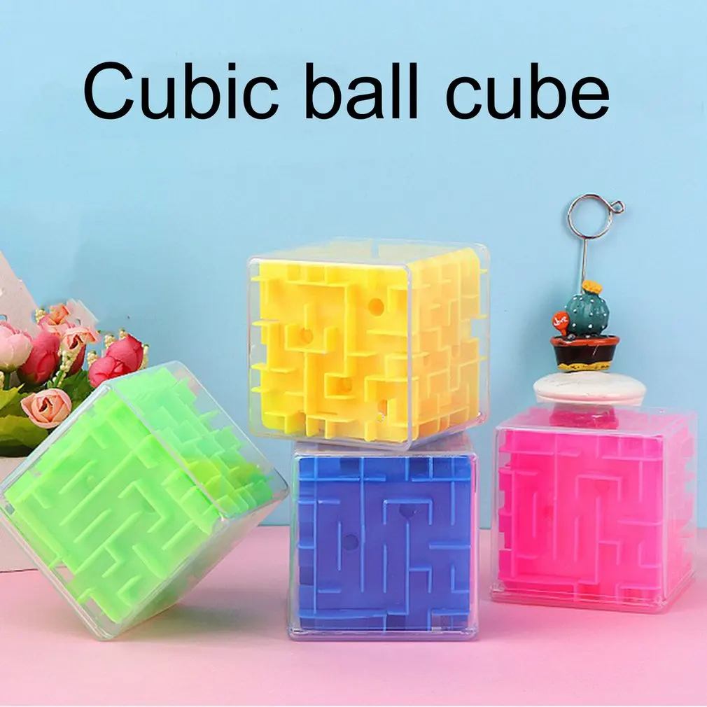 3D Mini Speed Cube Maze Magic Cube Puzzle Game Cubes Magic Learning Toys Labyrinth Rolling Ball Toys For Children Adult
3D Mini Speed Cube Maze Magic Cube Puzzle Game Cubes Magic Learning Toys Labyrinth Rolling Ball Toys For Children Adult