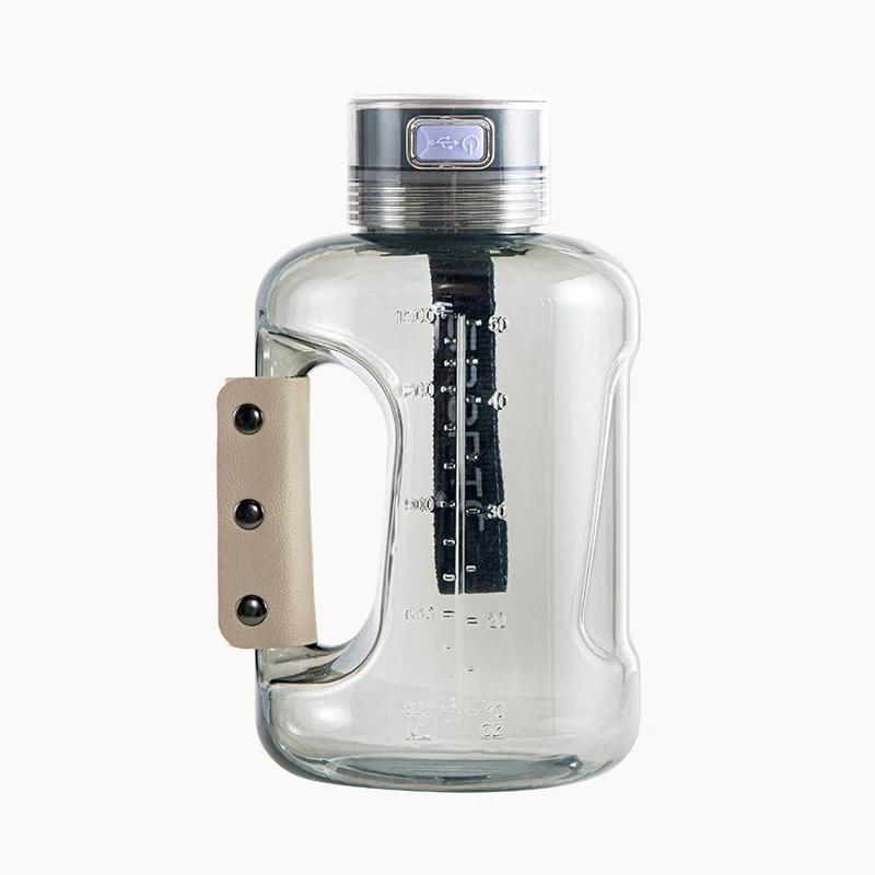 1.5L Hydrogen-Rich Portable Water Bottle Water Filter High-concentration Hydrogen USB Rechargeable 1200ppb-2400ppb Sports Pot
1.5L Hydrogen-Rich Portable Water Bottle Water Filter High-concentration Hydrogen USB Rechargeable 1200ppb-2400ppb Sports Pot