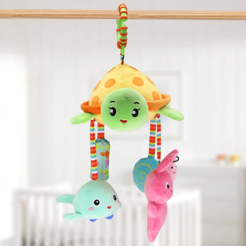 Baby Rattles stroller hanging toys 0-1 year old cute turtle bed bell plush puzzle comfort toy
Baby Rattles stroller hanging toys 0-1 year old cute turtle bed bell plush puzzle comfort toy