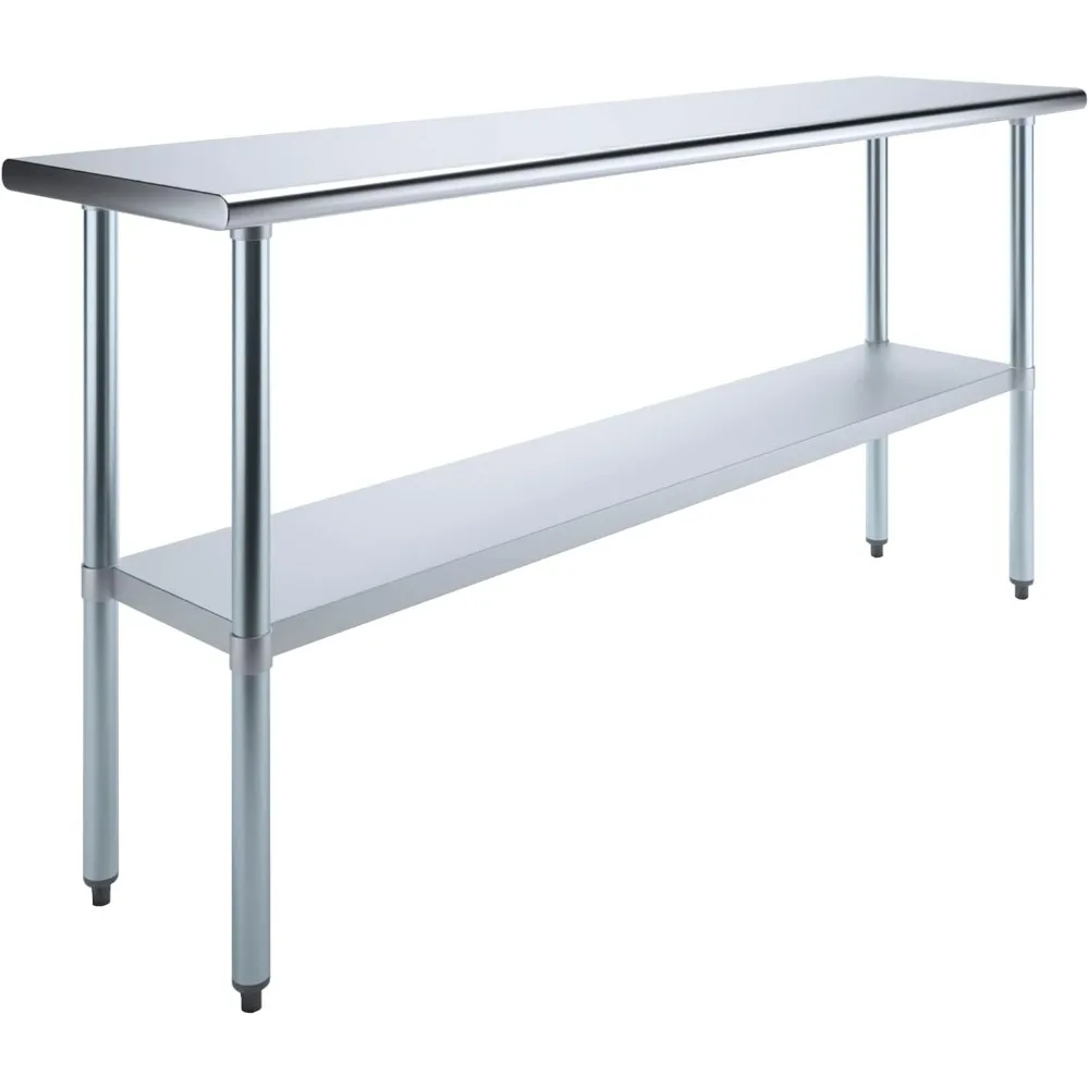 AmGood 18" X 72" Stainless Steel Work Table | Metal Kitchen Food Prep Table | NSF Muebles De Cocina
AmGood 18" X 72" Stainless Steel Work Table | Metal Kitchen Food Prep Table | NSF Muebles De Cocina