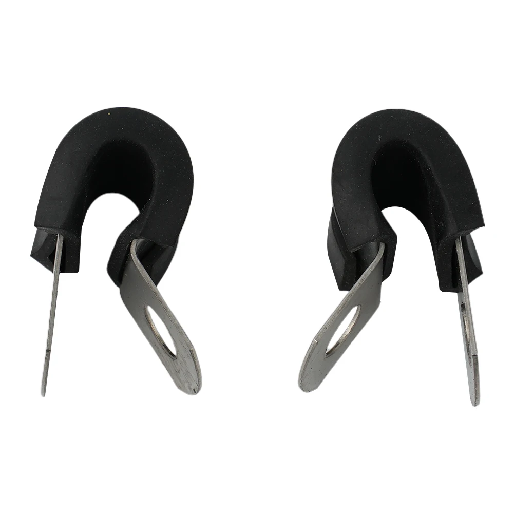 High Quality Brand New Hot Practical Useful Brake Pipe Clips Clips Metal P Clips Pack Of 12 Rubber Lined 5/16inch (5mm) Lines
High Quality Brand New Hot Practical Useful Brake Pipe Clips Clips Metal P Clips Pack Of 12 Rubber Lined 5/16inch (5mm) Lines