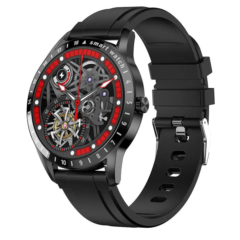 KingWear LA10 AMOLED смарт-часы (уведомления пульсоксиметр тонометр фитнес трекер) |