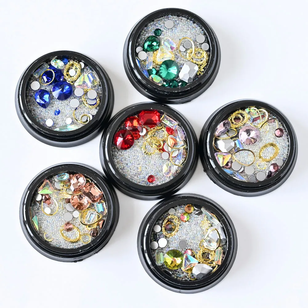 Bottle Mixed 3D Aurora Pearls Nail Rhinestones Mermaid Beads sparkly Nail Strass Crystal Glitter Gems Nail Jewelry Decoration
Bottle Mixed 3D Aurora Pearls Nail Rhinestones Mermaid Beads sparkly Nail Strass Crystal Glitter Gems Nail Jewelry Decoration