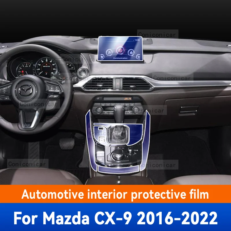 For Mazda CX-9 CX9 2016-2022 Car Interior Gearbox Panel Anti-Scratch Protective Cover Repair Transparent TPU Film Accessories
For Mazda CX-9 CX9 2016-2022 Car Interior Gearbox Panel Anti-Scratch Protective Cover Repair Transparent TPU Film Accessories