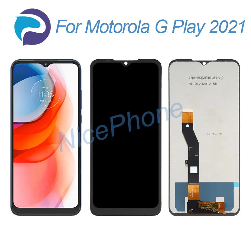 Для Motorola G Play 2021 ЖК-дисплей с сенсорным экраном и дигитайзером, XT2093-3, XT2093DL Moto G Play 2021 Screen
Для Motorola G Play 2021 ЖК-дисплей с сенсорным экраном и дигитайзером, XT2093-3, XT2093DL Moto G Play 2021 Screen