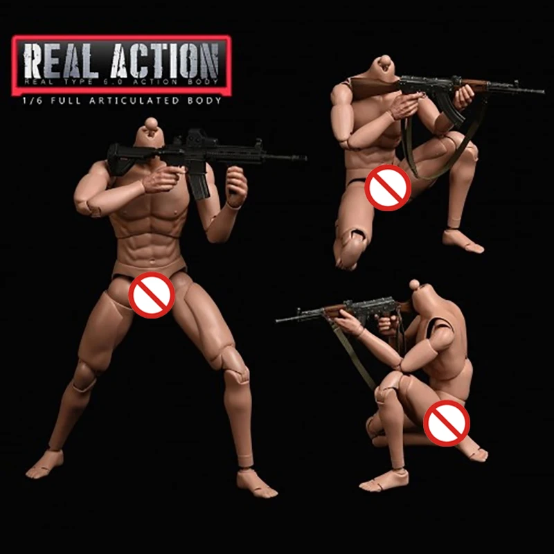 SOLDIER STORY SSA-001 002 003 1/6 Male Joint Body 12'' Soldier Standard Muscle Action Figure Flexible Doll
SOLDIER STORY SSA-001 002 003 1/6 Male Joint Body 12'' Soldier Standard Muscle Action Figure Flexible Doll