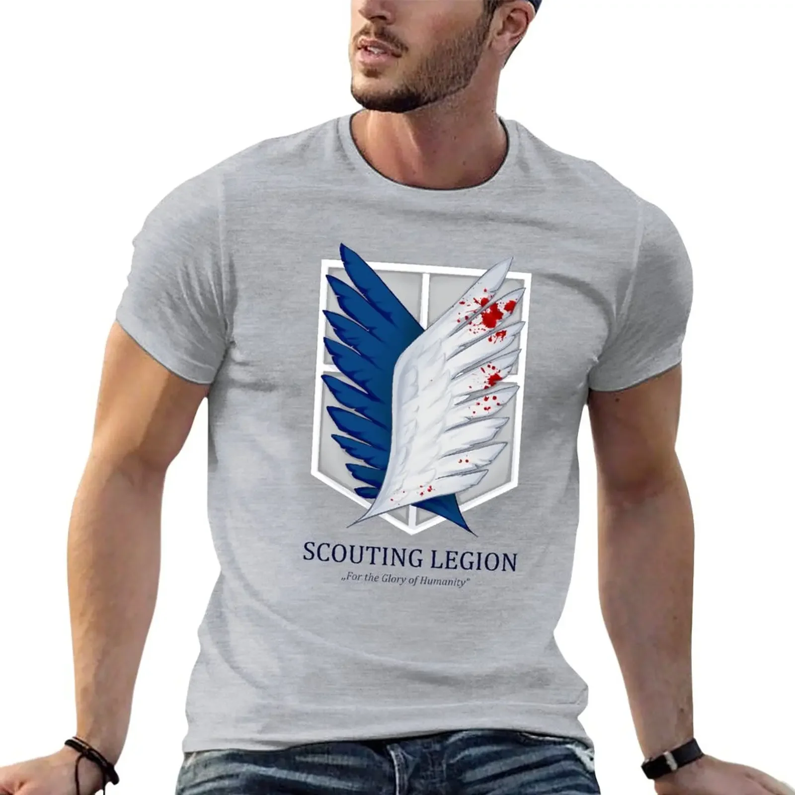 Scouting Legion -AoT T-Shirt sports fans Blouse Short sleeve tee tshirts for men
Scouting Legion -AoT T-Shirt sports fans Blouse Short sleeve tee tshirts for men