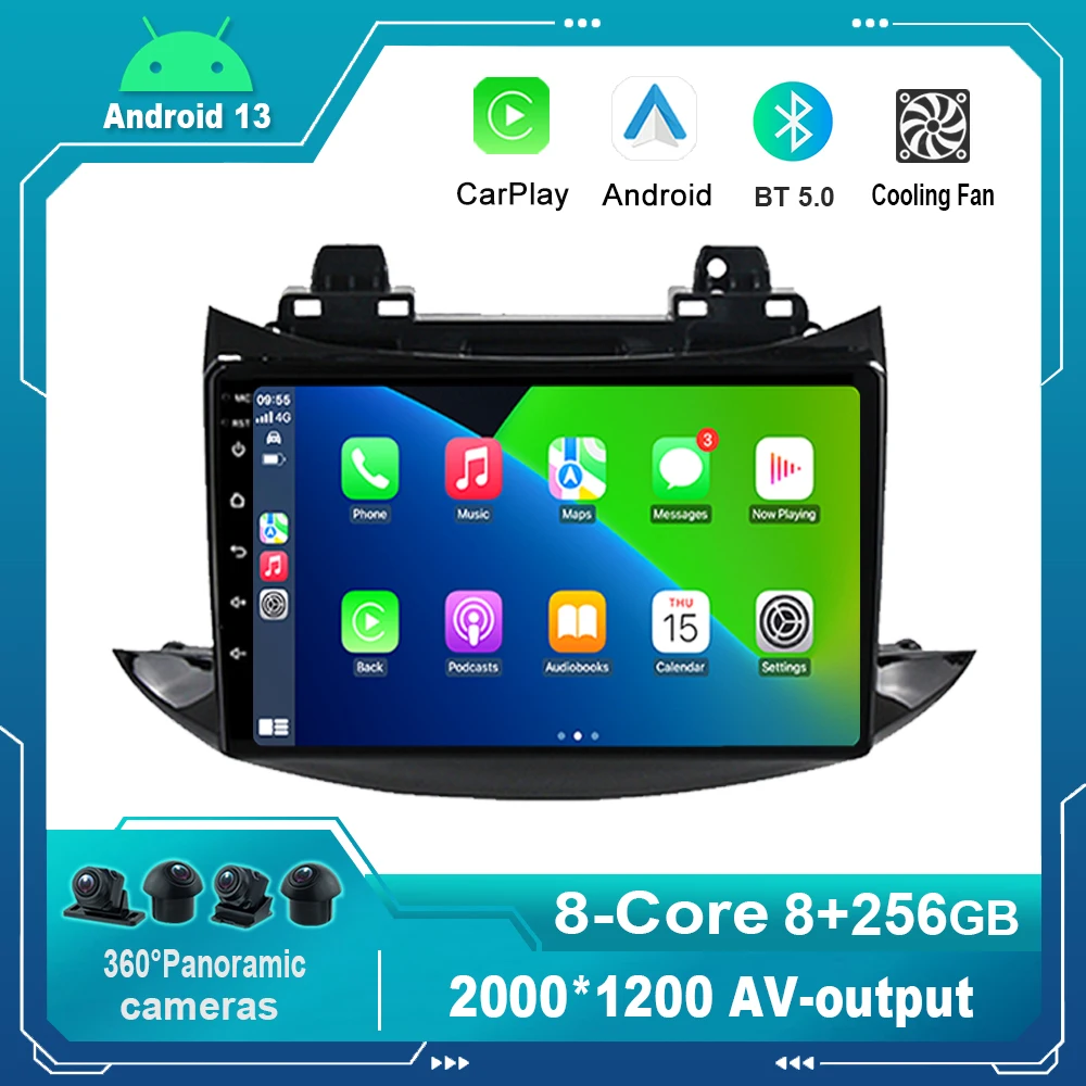 9 Inch Android 13.0 Car Radio Multimedia Video Player Navigation For Chevrolet Tracker 3 2013 - 2020 No 2din 2 din dvd
9 Inch Android 13.0 Car Radio Multimedia Video Player Navigation For Chevrolet Tracker 3 2013 - 2020 No 2din 2 din dvd