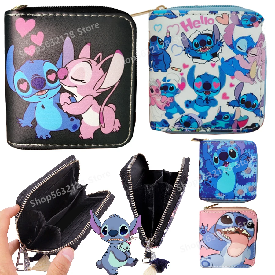 Stitch Disney Wallet Cartoon Lilo&stitch Anime Printed Short Coin Purse Luxury Multi-layer Card Holder Wallet for Child Gift
Stitch Disney Wallet Cartoon Lilo&stitch Anime Printed Short Coin Purse Luxury Multi-layer Card Holder Wallet for Child Gift