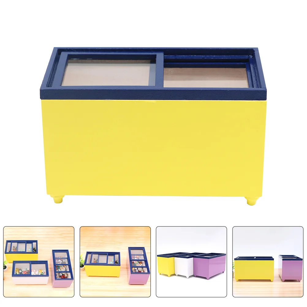 Simulated Freezer Child Playsets Simulation Toys Kiddery Mini House Furniture Wooden
Simulated Freezer Child Playsets Simulation Toys Kiddery Mini House Furniture Wooden