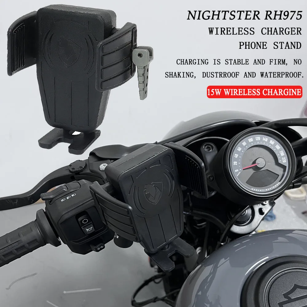 Держатель для телефона Nightster 975 RH975 Nightster RH975 2022 2023 GPS для мотоцикла 15 Вт Беспроводное зарядное устройство навигационный кронштейн
Держатель для телефона Nightster 975 RH975 Nightster RH975 2022 2023 GPS для мотоцикла 15 Вт Беспроводное зарядное устройство навигационный кронштейн