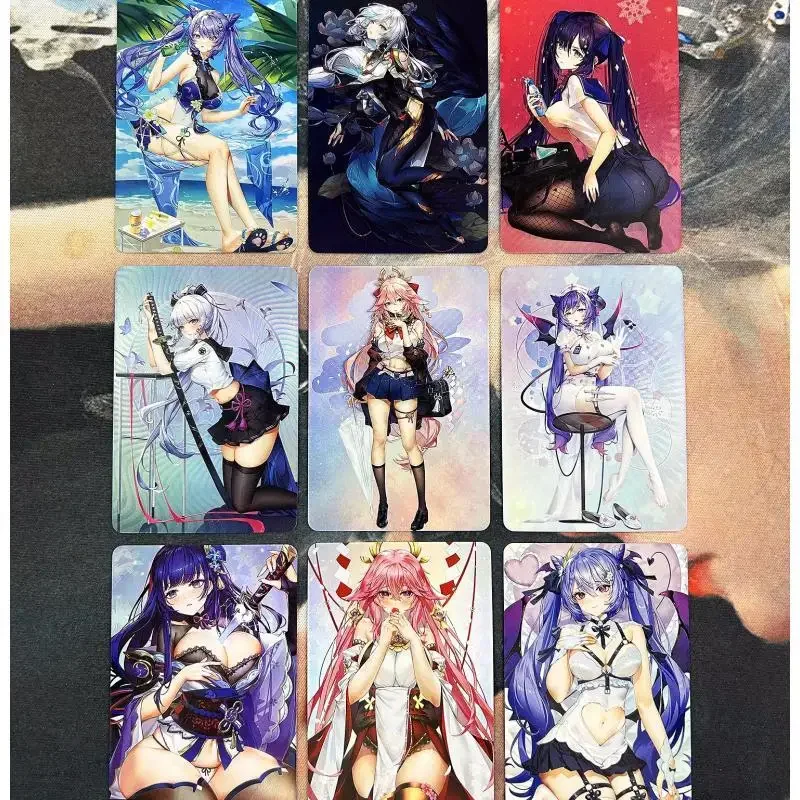 9Pcs/set Self Made Genshin Impact Lisa Minci Barbara Gunnhildr Lumine Anime Game Characters Classic Series Collection Card Gift
9Pcs/set Self Made Genshin Impact Lisa Minci Barbara Gunnhildr Lumine Anime Game Characters Classic Series Collection Card Gift