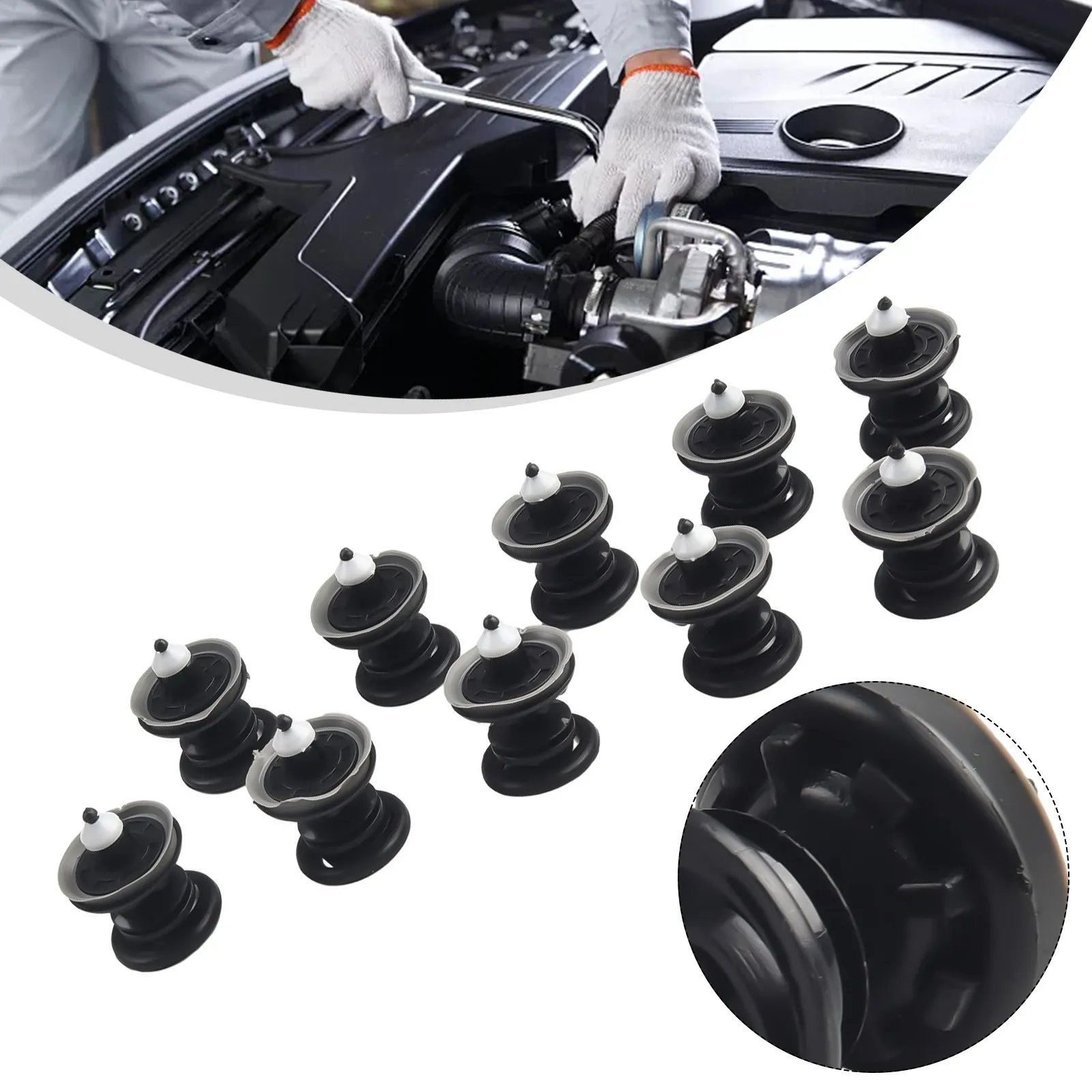 Hassle Free Installation Reliable and Durable Interior Door Panel Push Type Clips for PassatBus T5 Taureg Pack of 30
Hassle Free Installation Reliable and Durable Interior Door Panel Push Type Clips for PassatBus T5 Taureg Pack of 30
