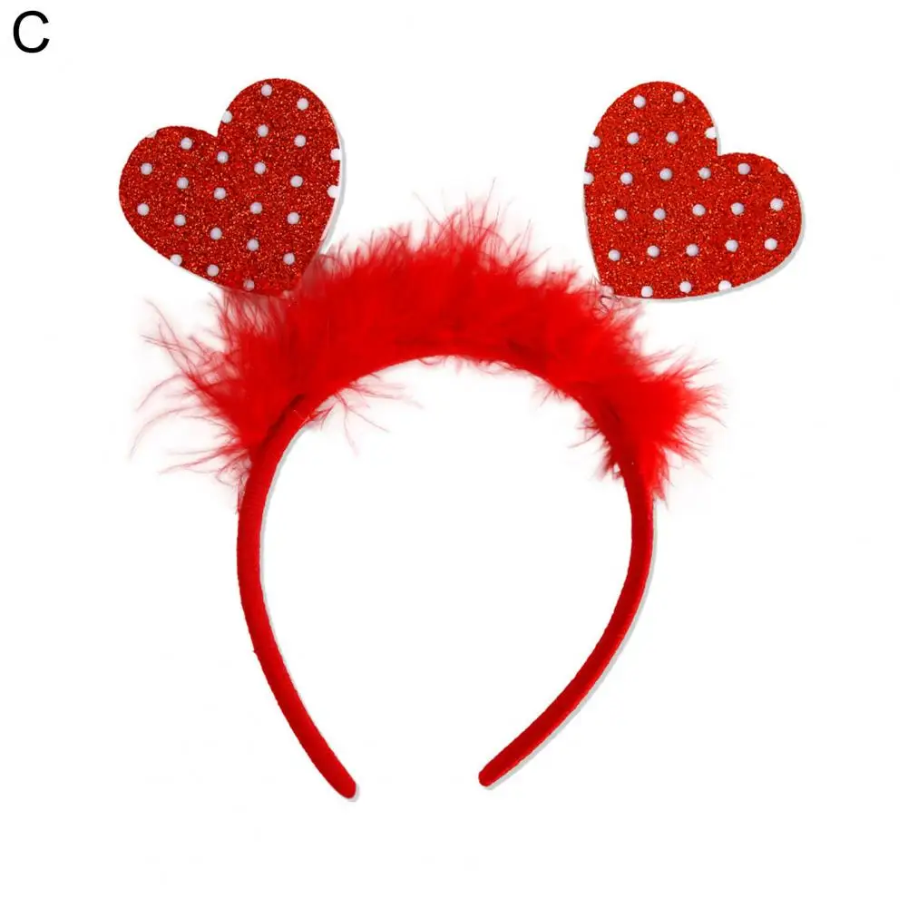 Romantic Photo Hair Hoop Romantic Valentine's Day Headband with Heart Bowknot Feather Wedding Dance Hair Accessory Flower Pearl
Romantic Photo Hair Hoop Romantic Valentine's Day Headband with Heart Bowknot Feather Wedding Dance Hair Accessory Flower Pearl
