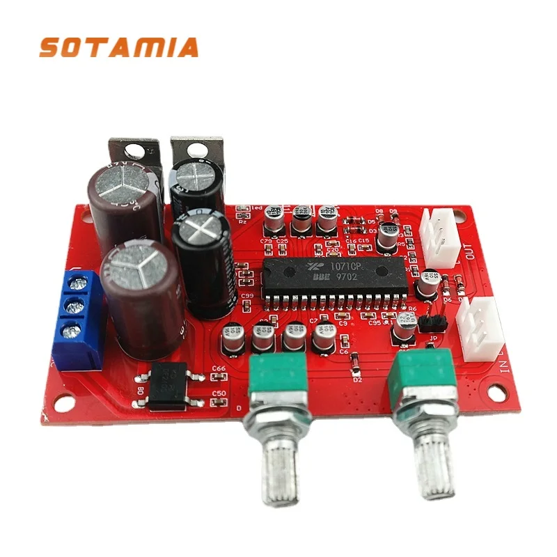 SOTAMIA XR1071BBE Tone Preamp Board Preamplifier Audio Processing Improve Treble Bass Clarity For Power Amplifiers
SOTAMIA XR1071BBE Tone Preamp Board Preamplifier Audio Processing Improve Treble Bass Clarity For Power Amplifiers