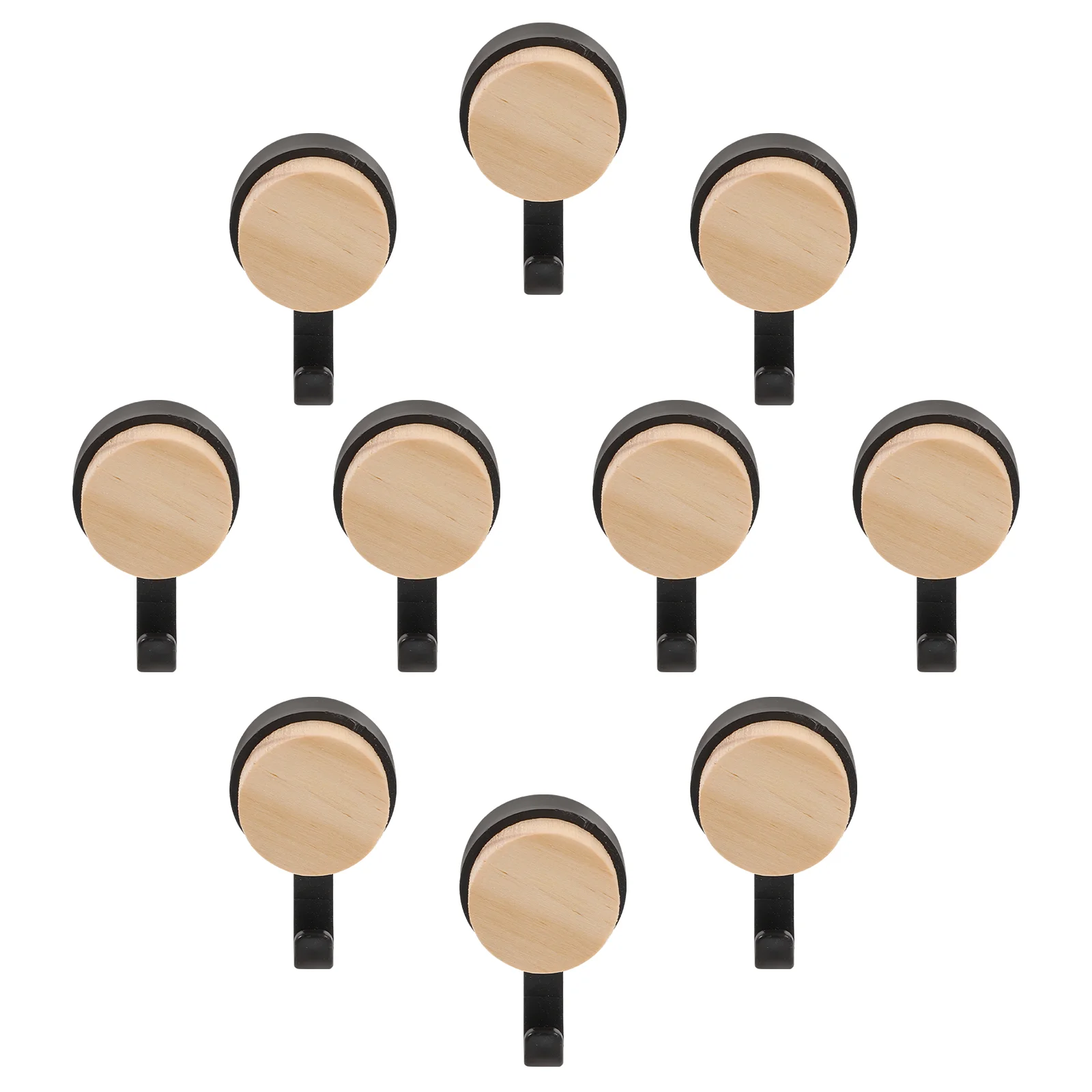 10pcs Wall Hanging Hooks Wooden Hooks Wall Adhesive Hooks Decorative Key Hooks Bag Hooks
10pcs Wall Hanging Hooks Wooden Hooks Wall Adhesive Hooks Decorative Key Hooks Bag Hooks