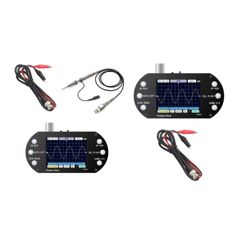 200Khz Bandwidth Portable Digital Oscilloscope Inspection Maintenance Equipment Dropship
200Khz Bandwidth Portable Digital Oscilloscope Inspection Maintenance Equipment Dropship