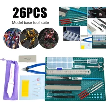 26pcs Model Building Tools Combo For Gundam Tools Military Hobby Model DIY Accessories Grinding Cutting Polishing Tools Set
26pcs Model Building Tools Combo For Gundam Tools Military Hobby Model DIY Accessories Grinding Cutting Polishing Tools Set