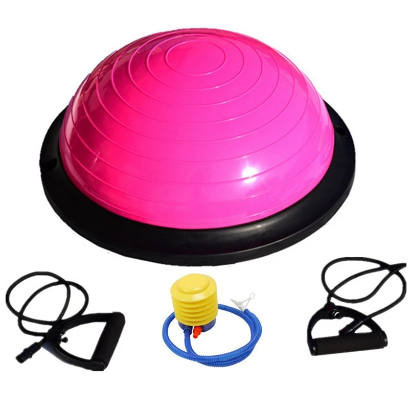 Yoga Wave Speed Ball Semicircle Balance Ball Thickened Yoga Ball Beam Fitness Training Hemisphere (Pink)
Yoga Wave Speed Ball Semicircle Balance Ball Thickened Yoga Ball Beam Fitness Training Hemisphere (Pink)