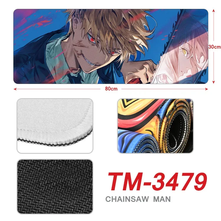 Chainsaw Man Animation Peripheral Full-color Printing Mouse Pad Cartoon Car Side Non-slip Table Mat Oversized Mouse Pad
Chainsaw Man Animation Peripheral Full-color Printing Mouse Pad Cartoon Car Side Non-slip Table Mat Oversized Mouse Pad