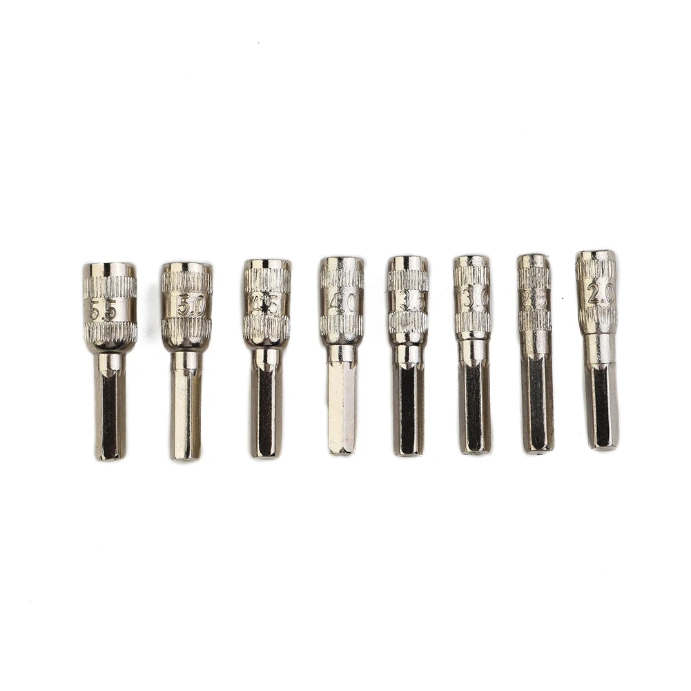 Hand Tools Home Socket Hex Socket Driver Tool Drill Bit Hex Nut PH2.0/M2.5-5.5mm Silver Tone For Car Repairing
Hand Tools Home Socket Hex Socket Driver Tool Drill Bit Hex Nut PH2.0/M2.5-5.5mm Silver Tone For Car Repairing
