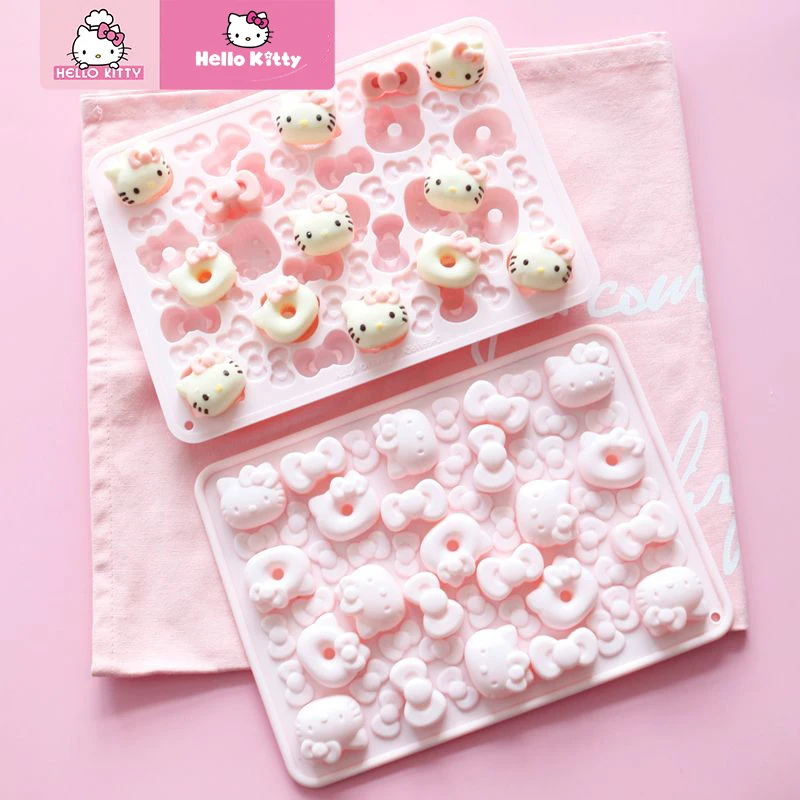 Sanrio Kawaii Hello Kitty Silicone Ice Tray Animation Mold Ice Artifact Diy Three-Dimensional Baking Tool Chocolate Pudding Home
Sanrio Kawaii Hello Kitty Silicone Ice Tray Animation Mold Ice Artifact Diy Three-Dimensional Baking Tool Chocolate Pudding Home