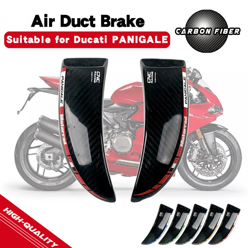 For DUCATI 899 PANIGALE 2013-2015 959 PANIGALE 2016-2019 Carbon Fiber Brake System Air Cooling Ducts Motorcycle Accessories
For DUCATI 899 PANIGALE 2013-2015 959 PANIGALE 2016-2019 Carbon Fiber Brake System Air Cooling Ducts Motorcycle Accessories