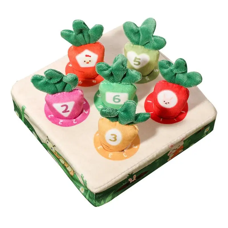 Carrot Matching Game Plush Carrot Harvest Game Digital Recognition Preschool Educational Toys For Fine Motor Skill Development
Carrot Matching Game Plush Carrot Harvest Game Digital Recognition Preschool Educational Toys For Fine Motor Skill Development