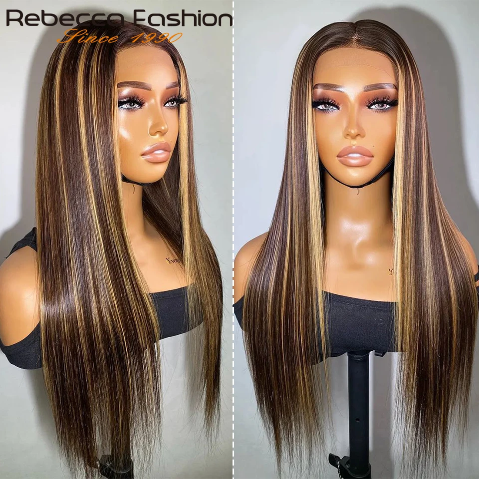 P4-27 Highlight Blonde Brown Straight Lace Front Human Hair Wigs Pre Plucked Transparent Lace Brazilian Straight Human Hair Wigs
P4-27 Highlight Blonde Brown Straight Lace Front Human Hair Wigs Pre Plucked Transparent Lace Brazilian Straight Human Hair Wigs