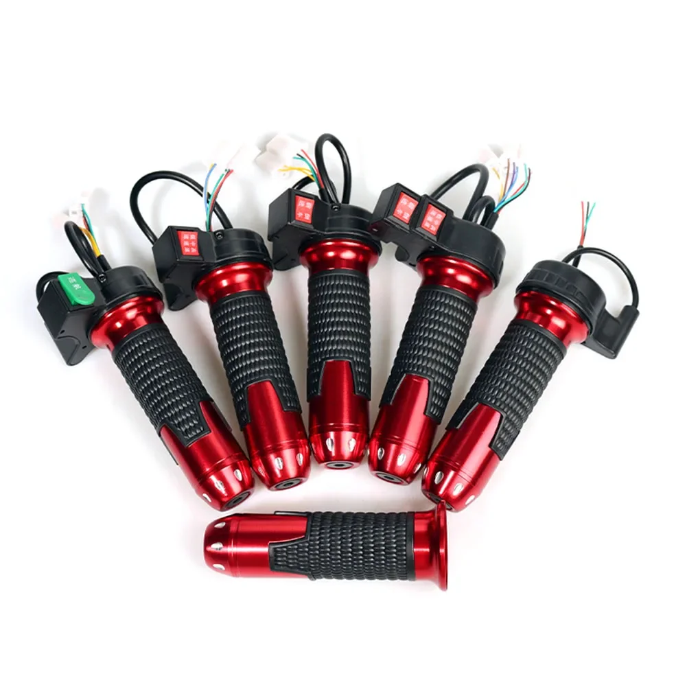 1pair Electric Bike Throttle Bicycle Twist-Throttle High/Medium/Low Speed/Forward/Reverse Electric Bike Accelerator Ebike Parts
1pair Electric Bike Throttle Bicycle Twist-Throttle High/Medium/Low Speed/Forward/Reverse Electric Bike Accelerator Ebike Parts